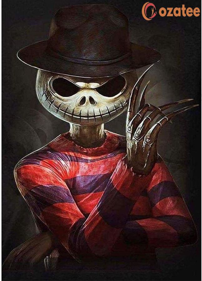 Jack Halloween Skull , The Nightmare Before Chrismas  for Home Decor Poster