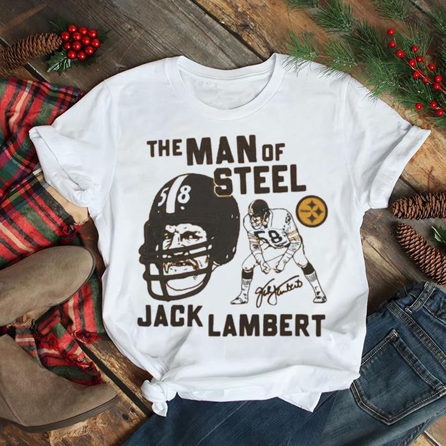 Jack Lambert Pittsburgh Steelers Signature shirt