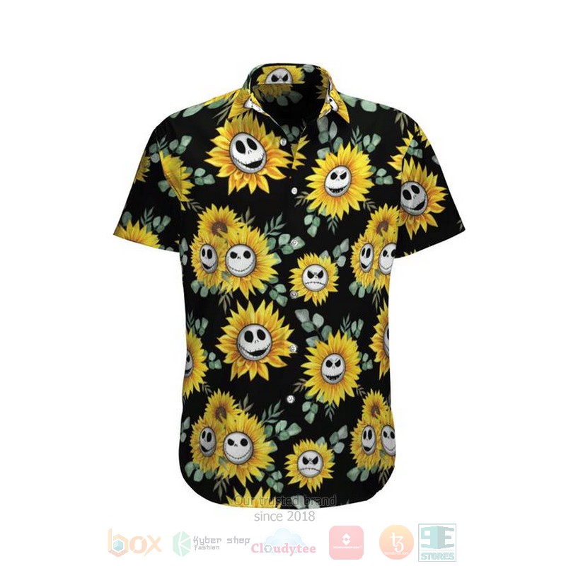Jack Skellington Sunflower Hawaiian Shirt – LIMITED EDITION