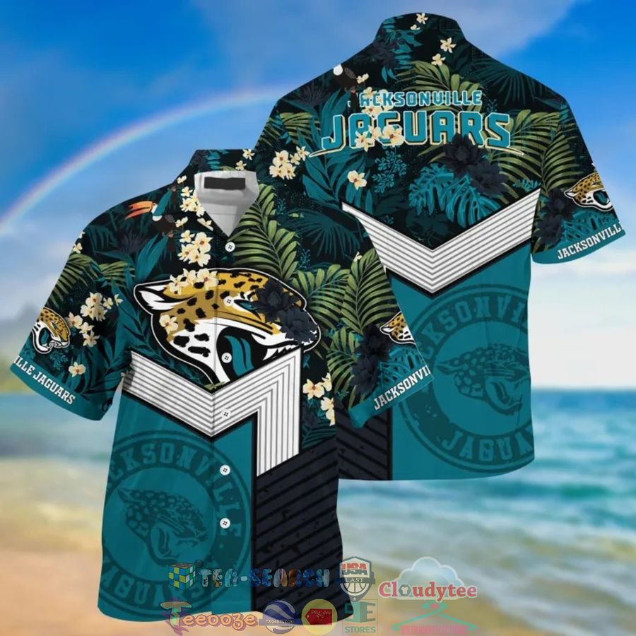Jacksonville Jaguars NFL Tropical Hawaiian Shirt And Shorts – Saleoff