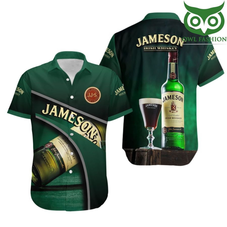 Jameson Irish Whiskey Hawaiian Shirt