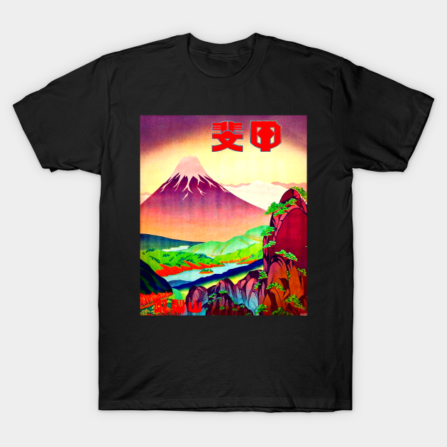 Japan Travel Poster T-shirt, Hoodie, SweatShirt, Long Sleeve