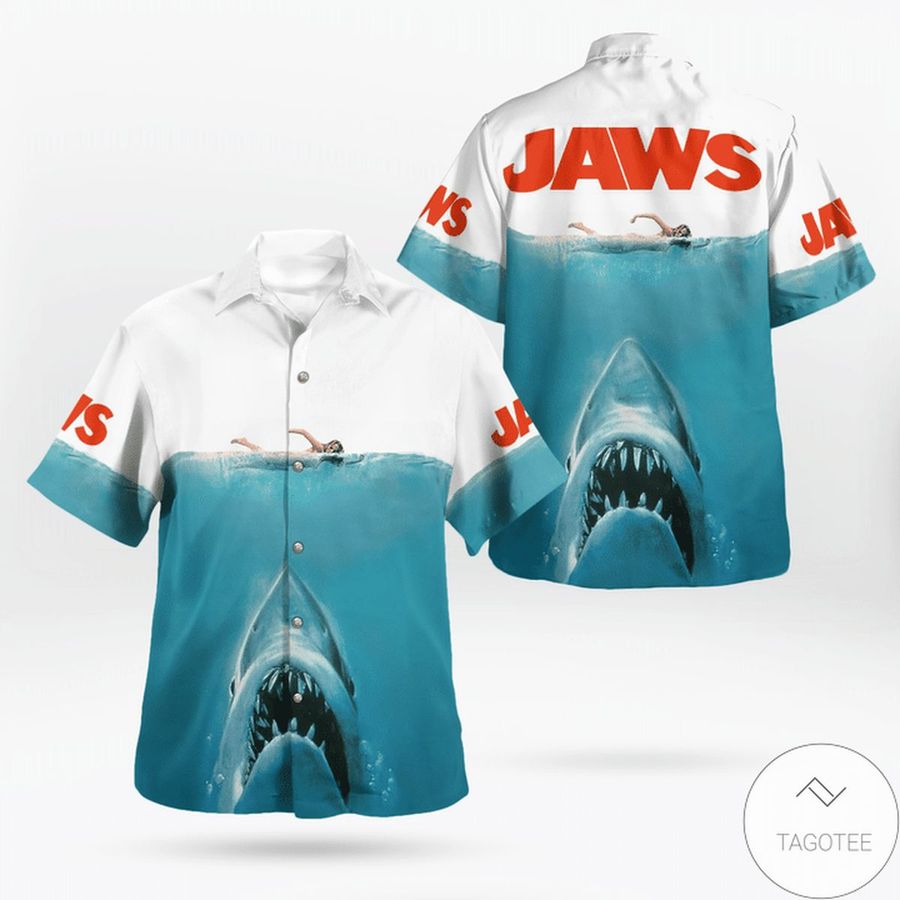 Jaws Shark Hawaiian Shirt