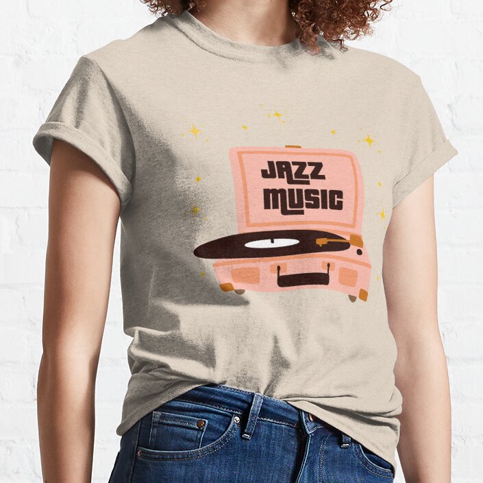 Jazz Music Classic T-Shirt