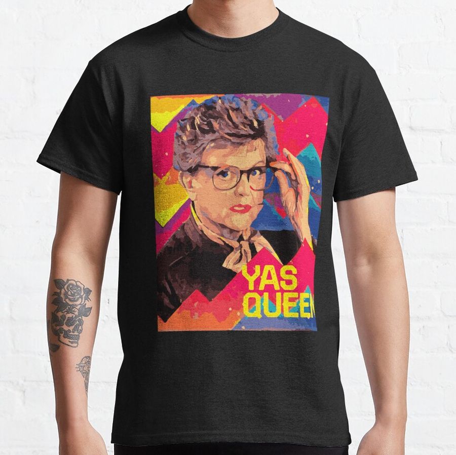 Jessica Fletcher Yas to the Queen  Classic T-Shirt