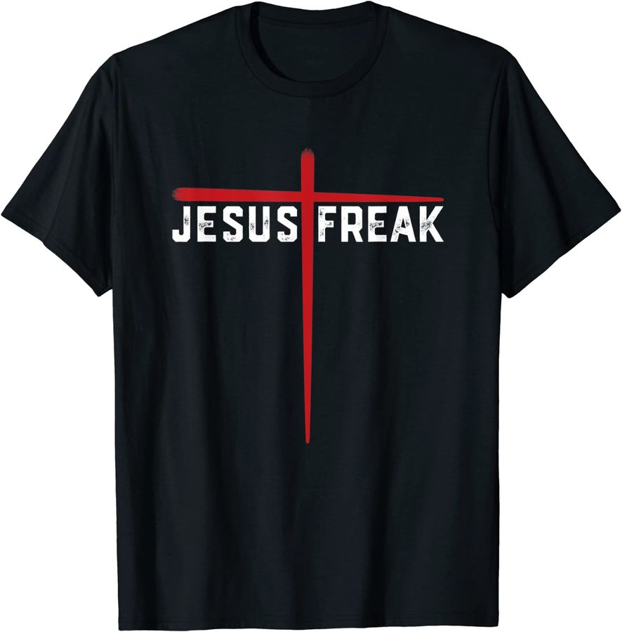 Jesus Freak - Cross Painting for Christians