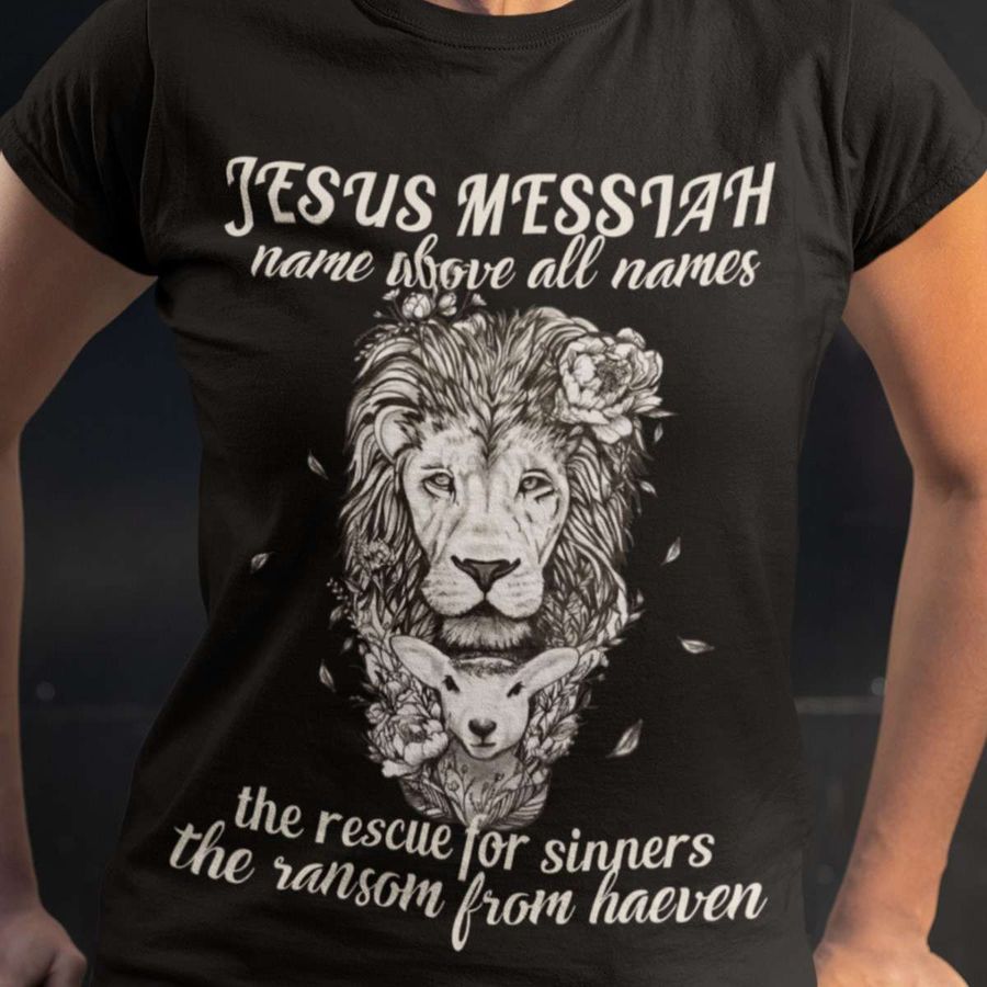Jesus Messiah name above all names, the rescue for sinners, the random from heaven