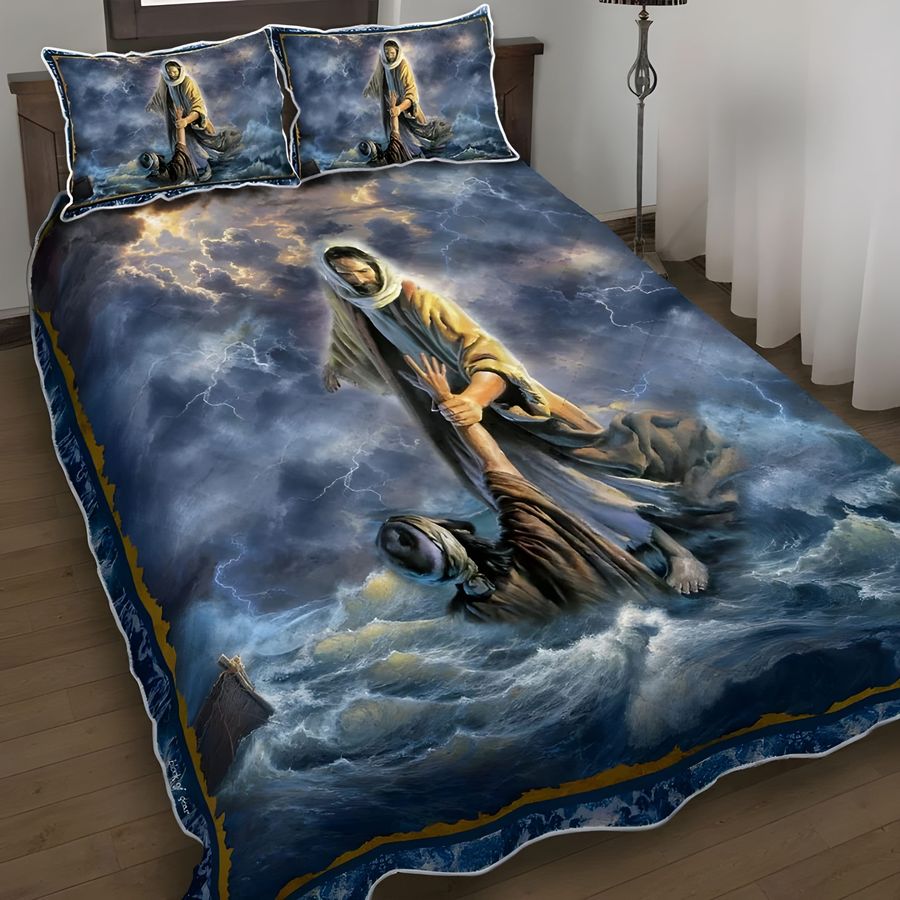Jesus My Savior Jesus God 9 Bedding Set – Duvet Cover – 3D New Luxury – Twin Full Queen King Size Comforter Cover
