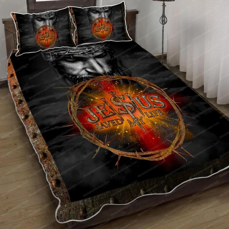 Jesus Saved My Life God 12 Bedding Set – Duvet Cover – 3D New Luxury – Twin Full Queen King Size Comforter Cover