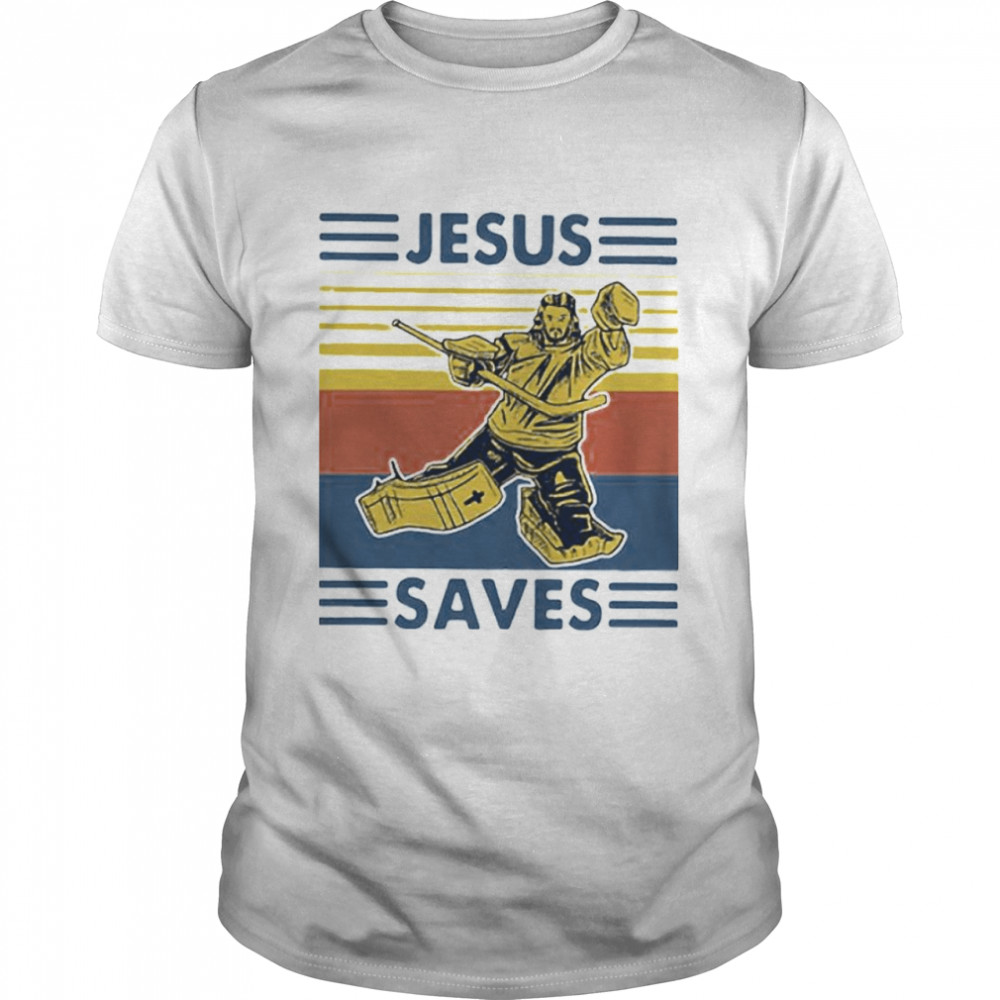 Jesus Saves Hockey Vintage Shirt, Tshirt, Hoodie, Sweatshirt, Long Sleeve, Youth, funny shirts, gift shirts, Graphic Tee