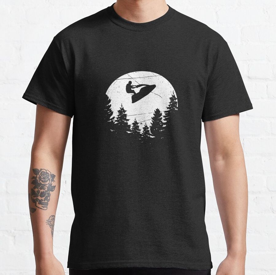jetski Design for a jetski fan Classic T-Shirt