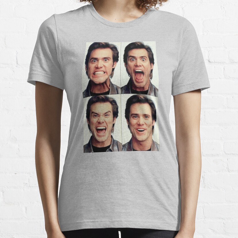 Jim Carrey faces in color Essential T-Shirt