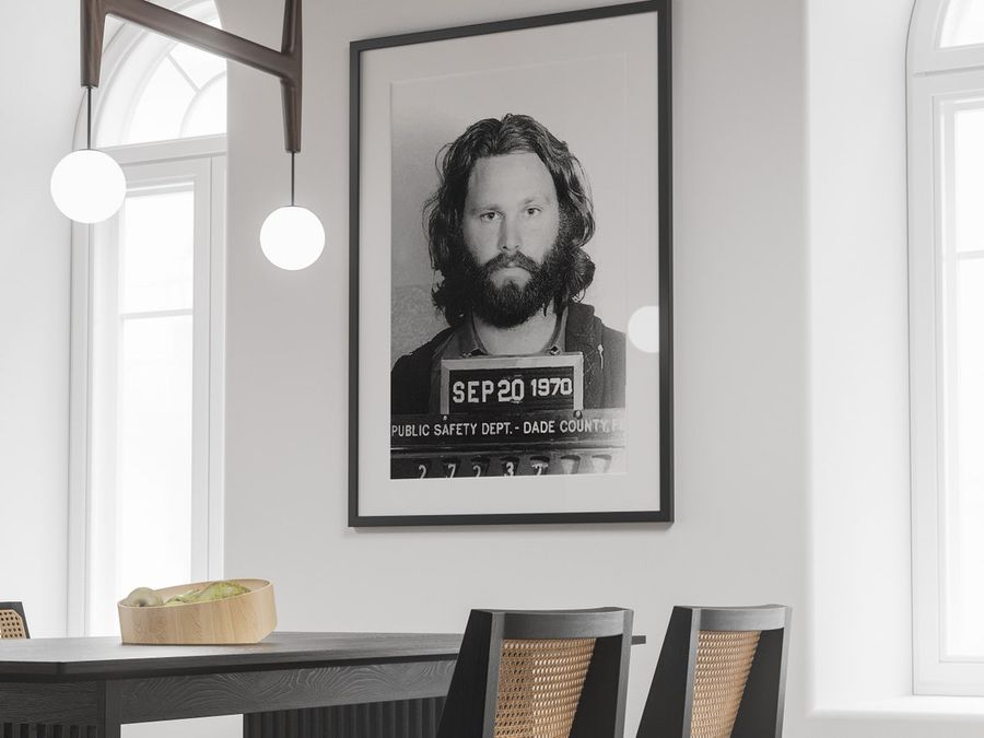 Jim Morrison Poster, Jim Morrison Print, Celebrity Mugshot, Art Prints, Mugshot Poster, Jail Poster, Jim Morrison Wall Art, Mugshot Print