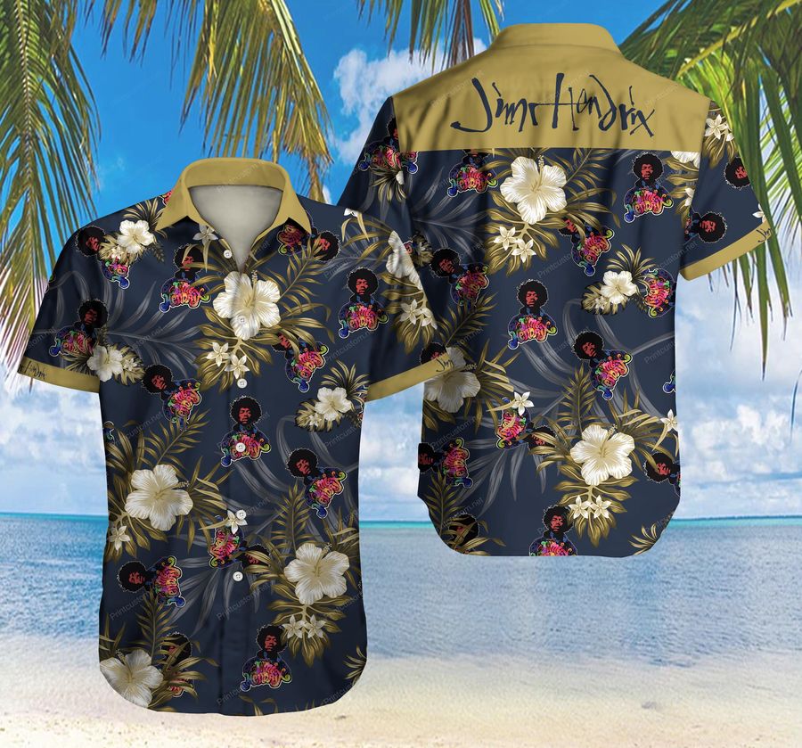 Jimi Hendrix Authentic Hawaiian Shirt 2022