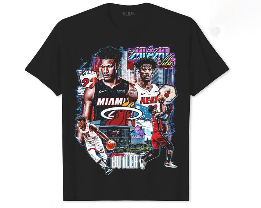 Jimmy Butler 90s 80s Heat Basketball Miami Unisex T-Shirt