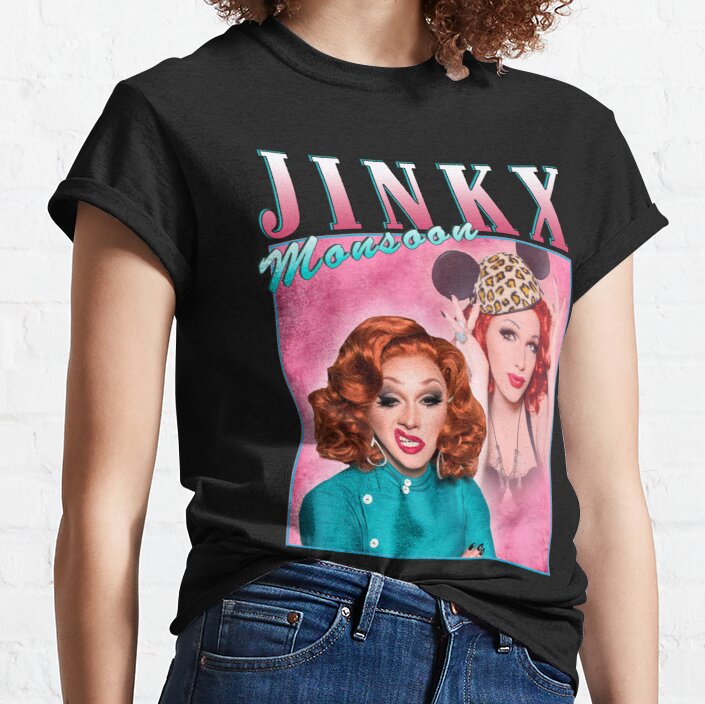 Jinkx Monsoon vintage design merch   Classic T-Shirt