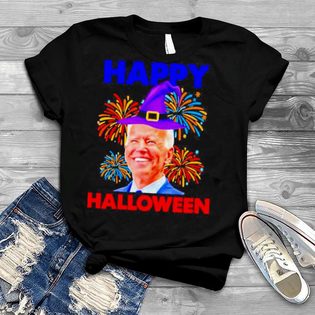 Joe Biden Happy Halloween Firework Shirt