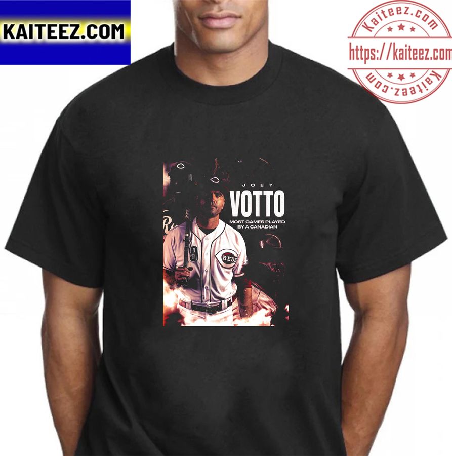 Joey Votto Most Games Played By A Canadian Vintage T-Shirt