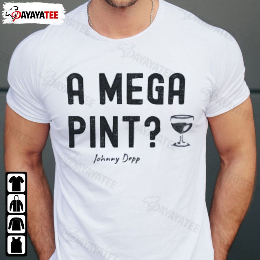 Johnny Depp A Mega Pint Shirt
