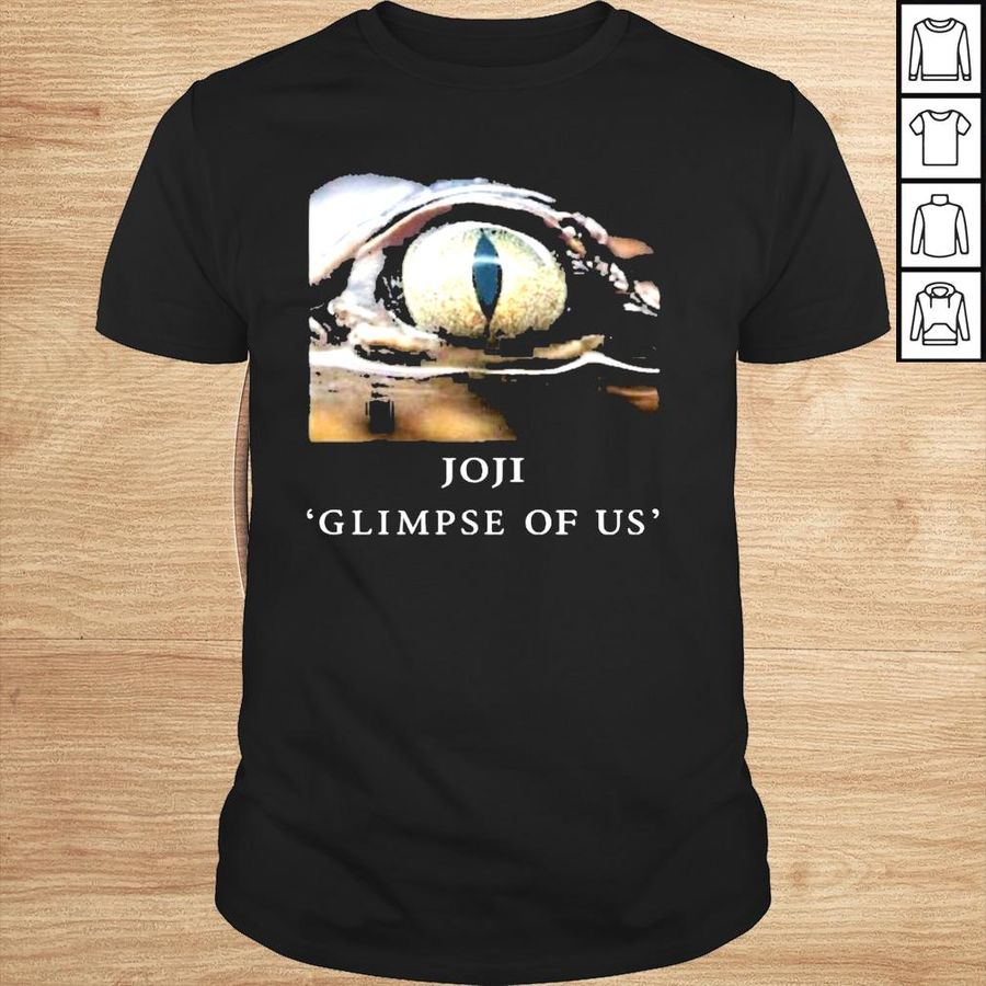 JojI glimpse of us crocodile eye shirt