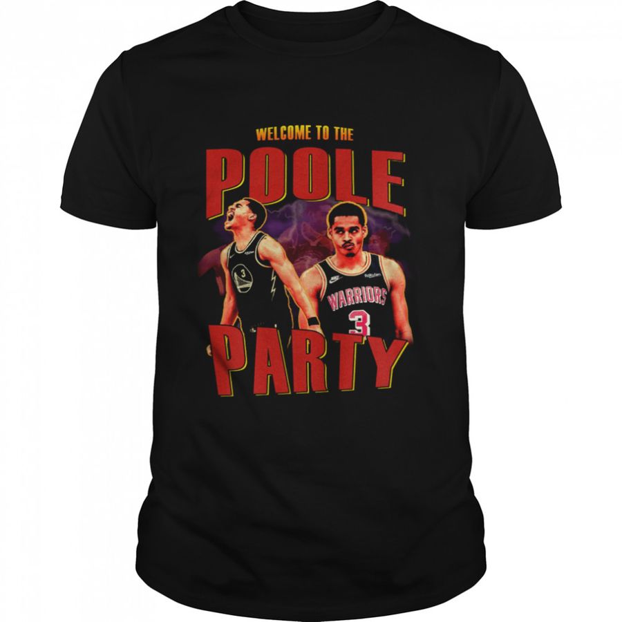 Jordan Poole Poole Party 90s Bootleg Retro shirt