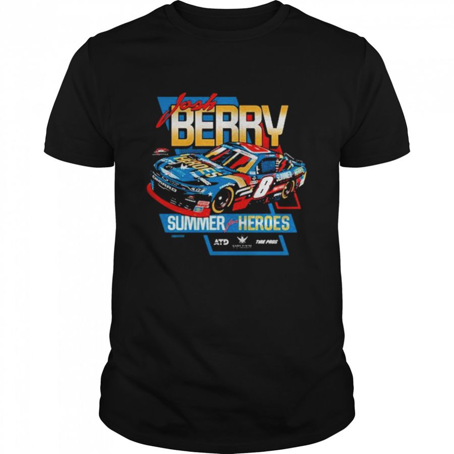 Josh Berry’s 2022 Summer For Heroes Car shirt