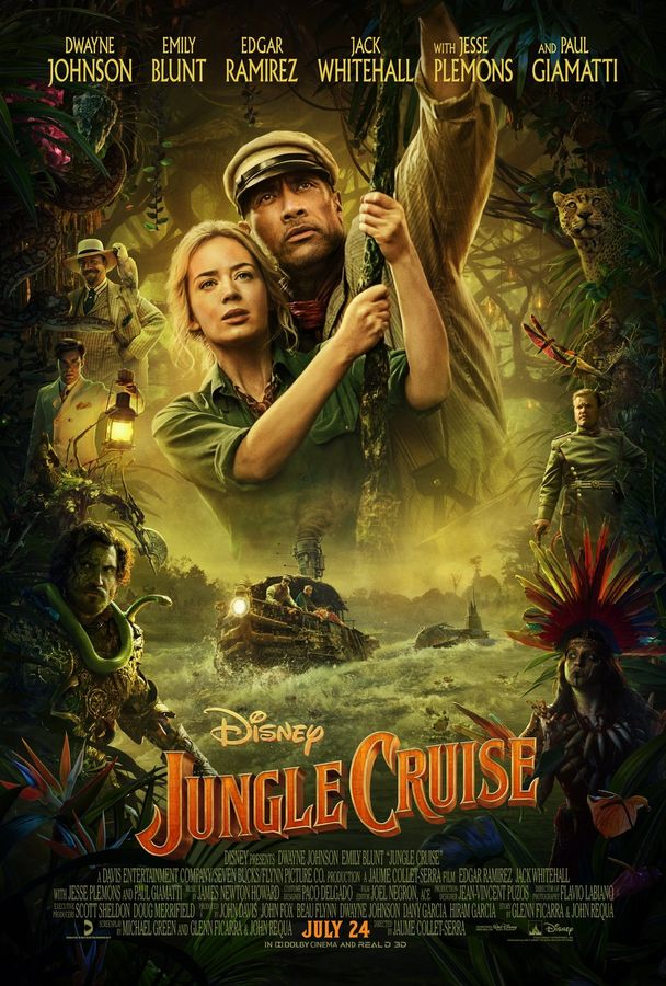 Jungle Cruise (2021) Poster, Canvas, Home Decor4