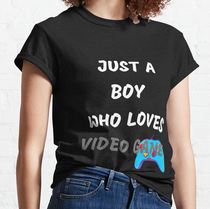 just a boy who loves mining,just a boy who loves mining beautiful,funny just a boy who loves mining Classic T-Shirt