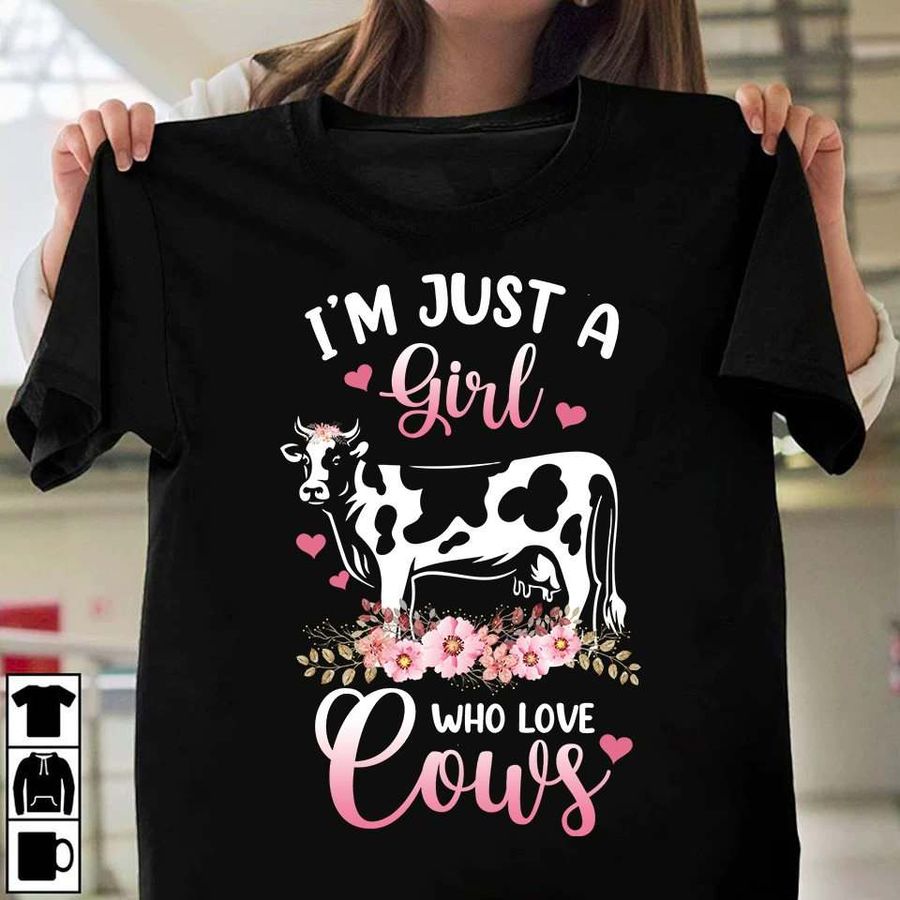 Just a girl who loves cows – Girl love cow, cow lover
