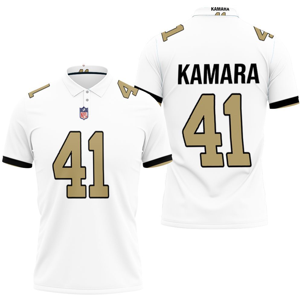 Kamara 41 New Orleans Saints Nfl 3d Jersey Polo Shirt All Over Print Shirt 3d T-shirt