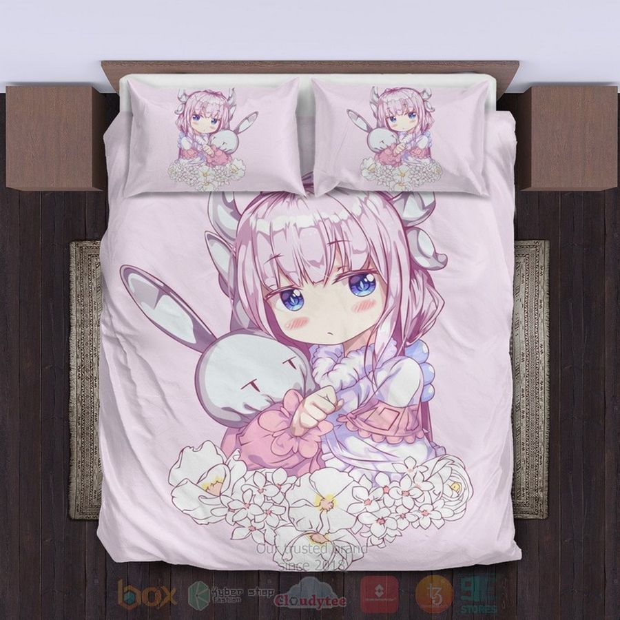 Kanna Kobayashi Anime Cute Bedding Set – LIMITED EDITION