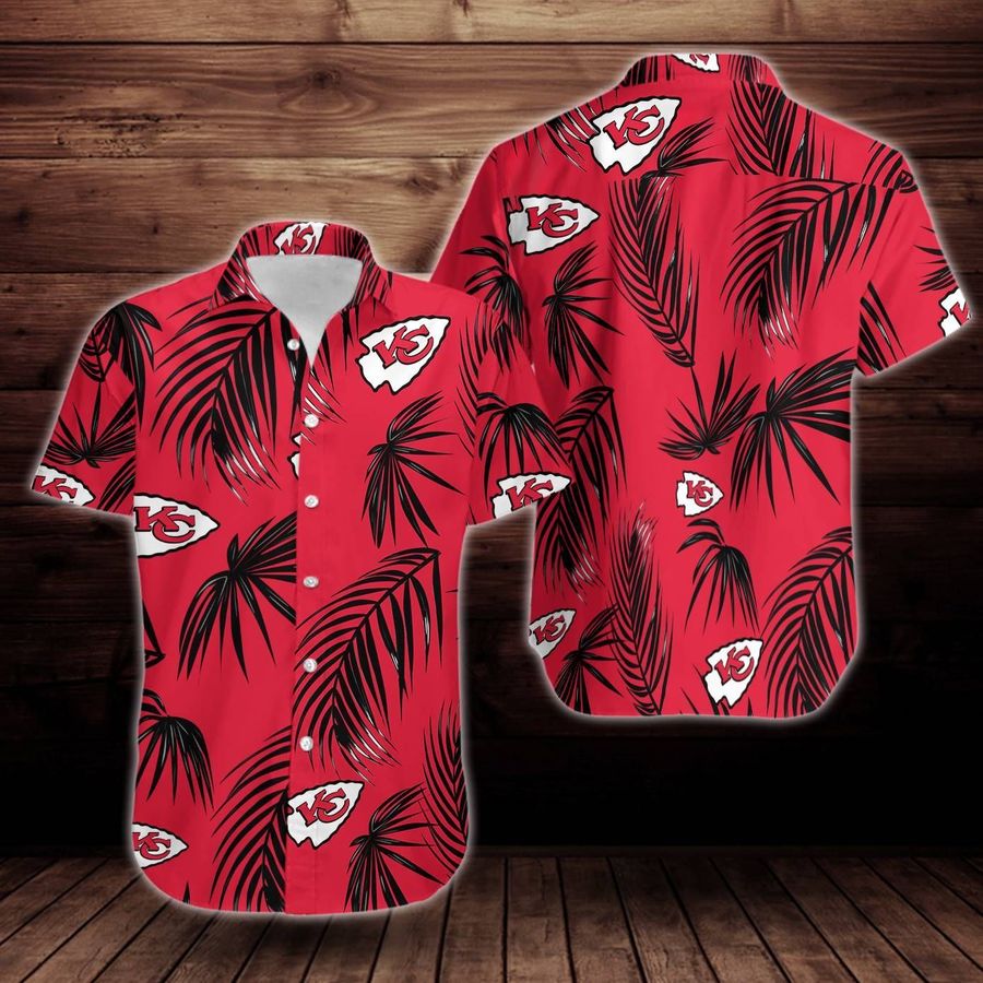 Kansas City Chiefs Flower Short Sleeve Authentic Hawaiian Shirt 2022