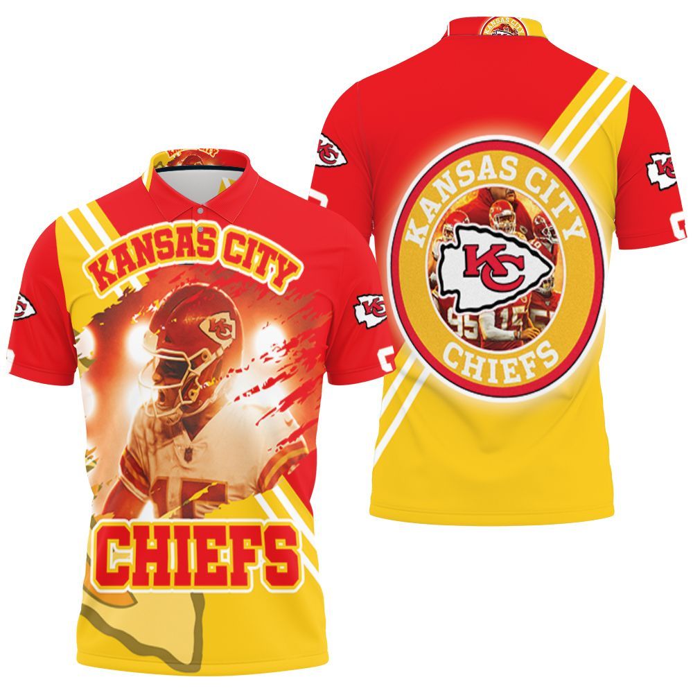 Kansas City Chiefs Patrick Mahomes 15 For Fans Polo Shirt All Over Print Shirt 3d T-shirt