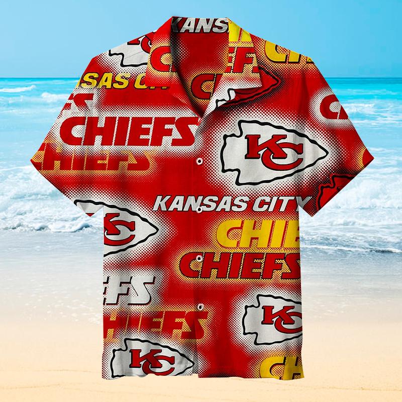 Kansas City Chiefs Short Sleeve Hawaiian Shirt