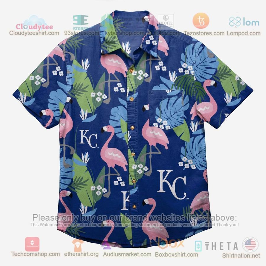 Kansas City Royals Floral Button Up Hawaiian Shirt – LIMITED EDITION