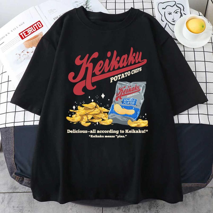 Keikaku Potato Chips Sparkle Flavor Death Note Unisex T-Shirt