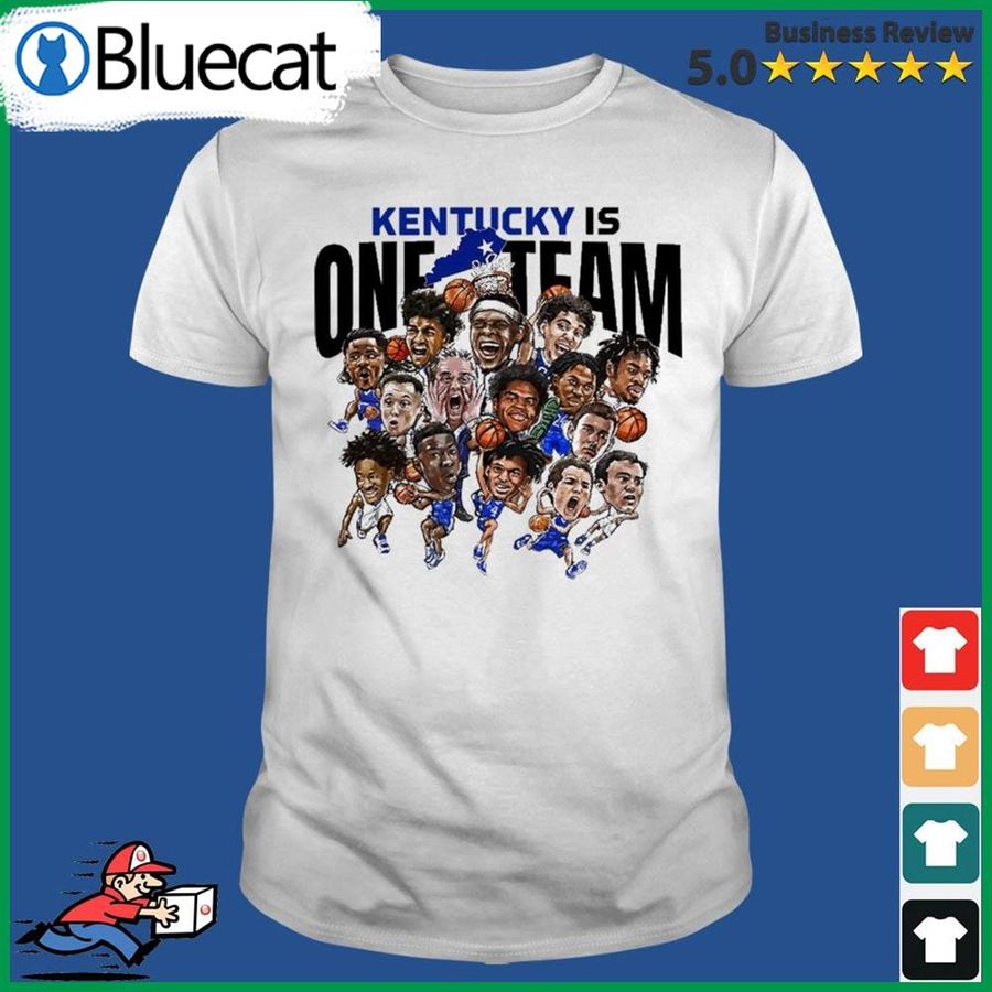 Kentucky Basketball One Team Relief Shirt