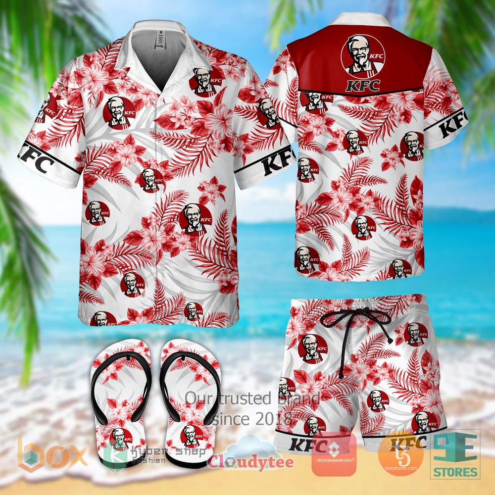 KFC Hawaiian Shirt, Short – LIMITED EDITION