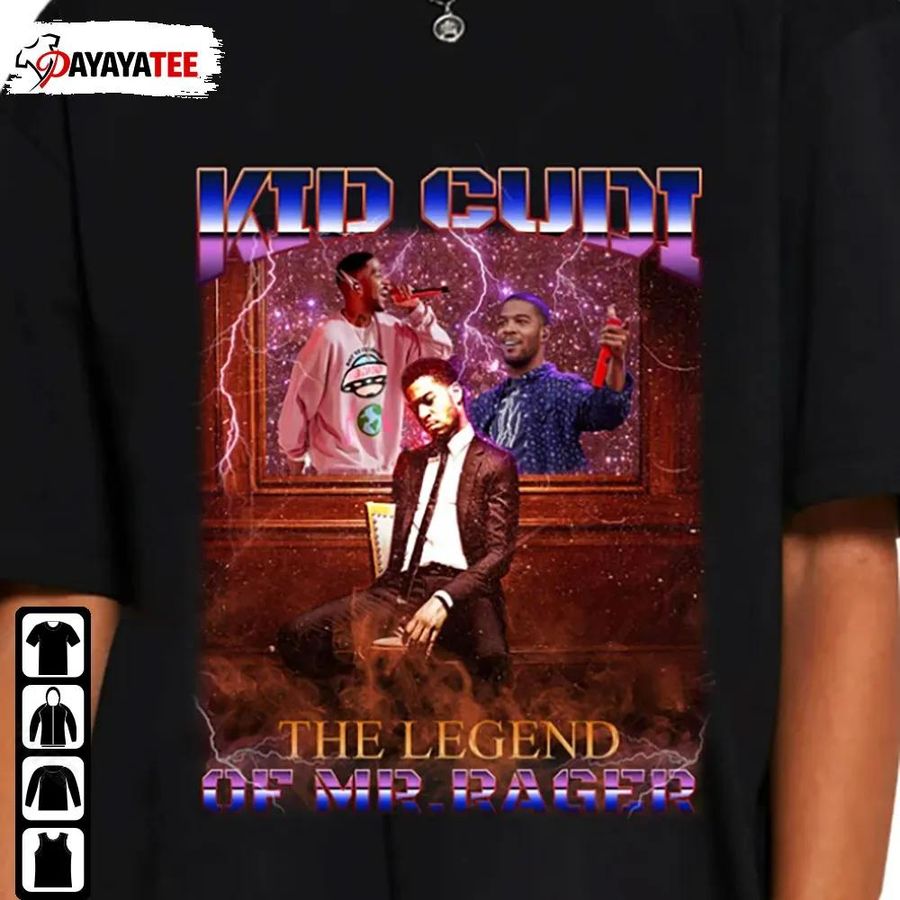 Kid Cudi Tour 2022 Shirt The Legend Of Mr Rager Gift For Fans