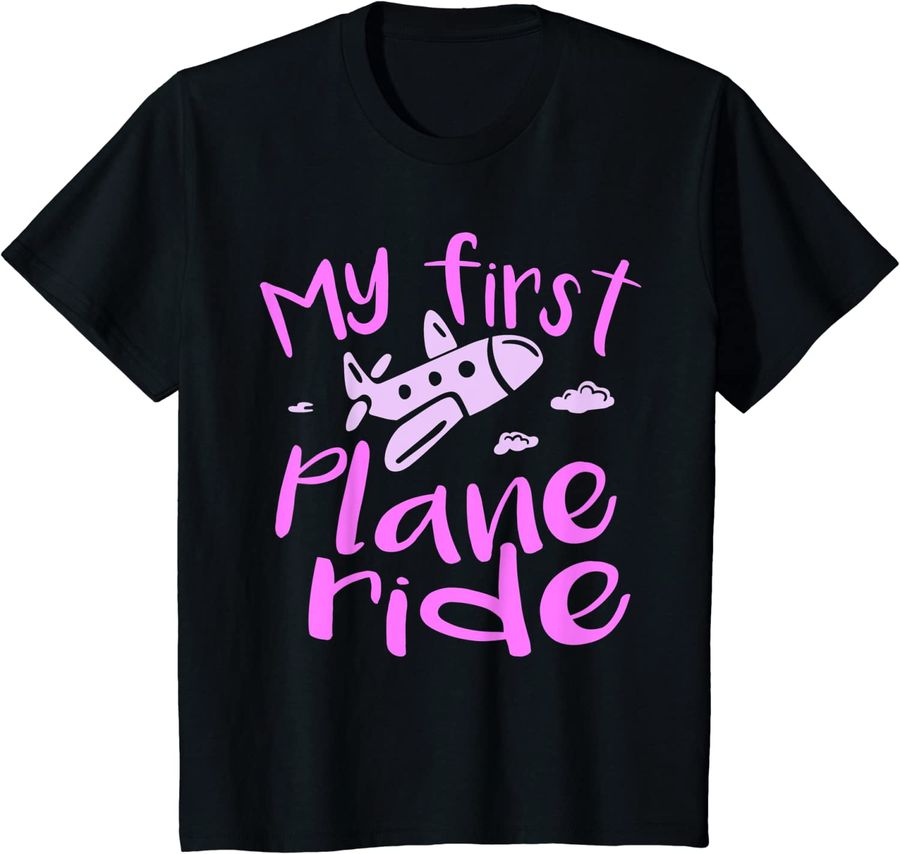 Kids My first plane ride girl
