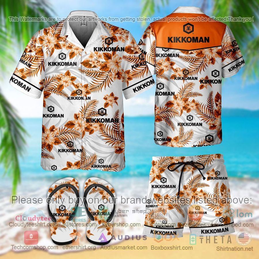 Kikkoman Hawaiian Shirt, Short – LIMITED EDITION