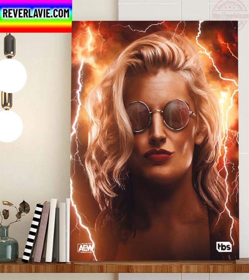 KiLynn King In AEW Dynamite Home Decor Poster Canvas