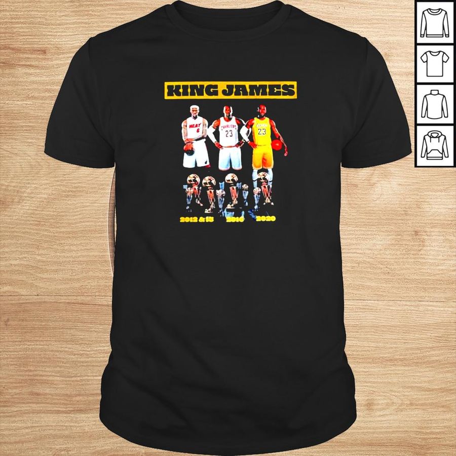 king Lebron James Championship basketball shirt