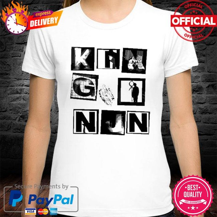 King nun squares shirt