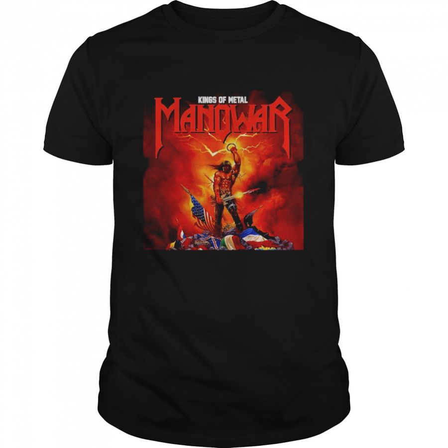 Kings of Metal Manowar shirt