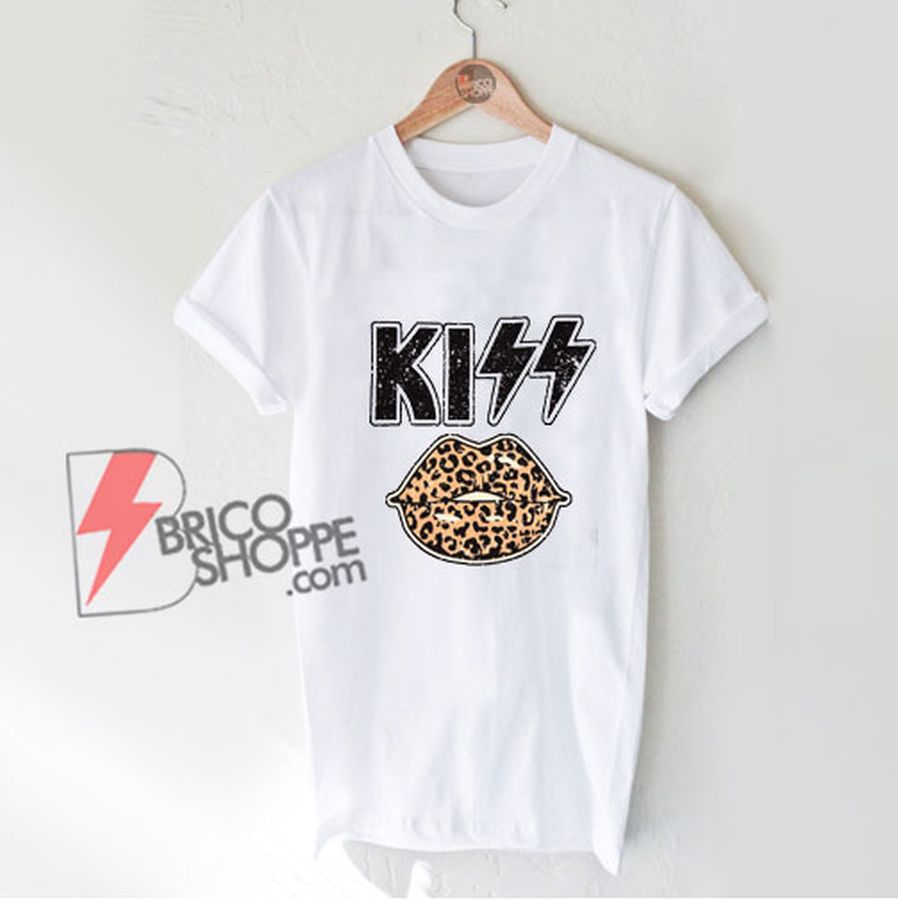 kiss leopard Shirt – Funny Shirt On Sale