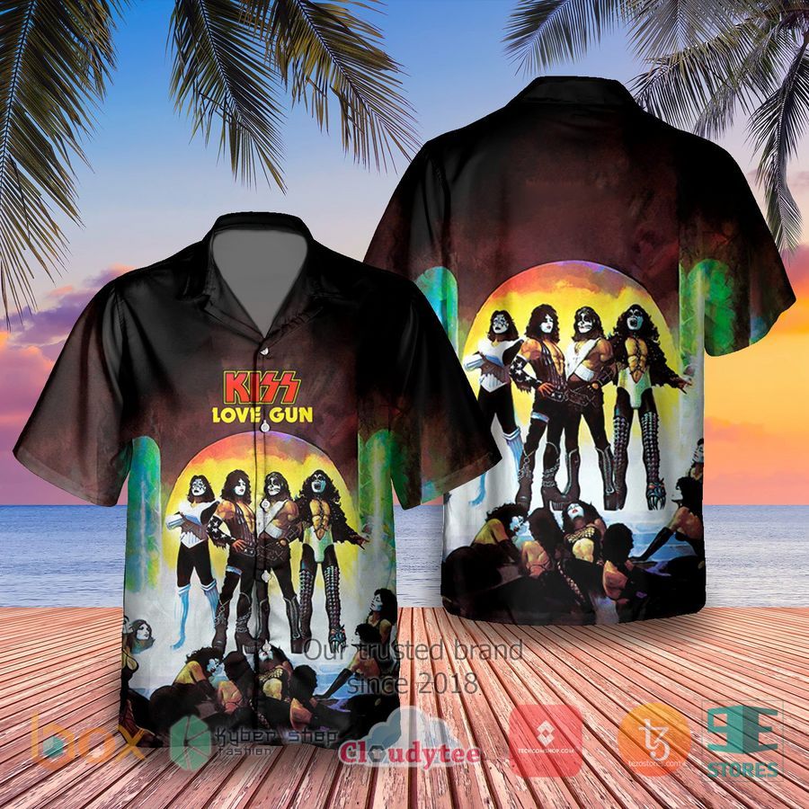 Kiss Love Gun Album Hawaiian Shirt – LIMITED EDITION