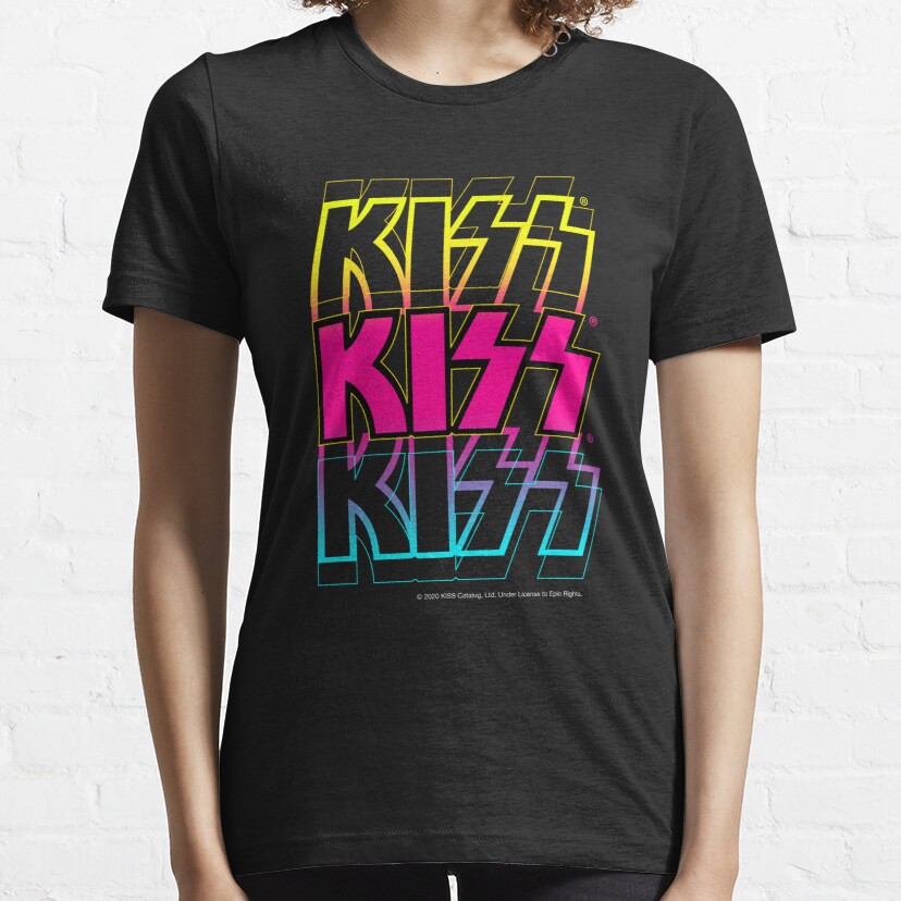 KISS Neon Trail Design Essential T-Shirt