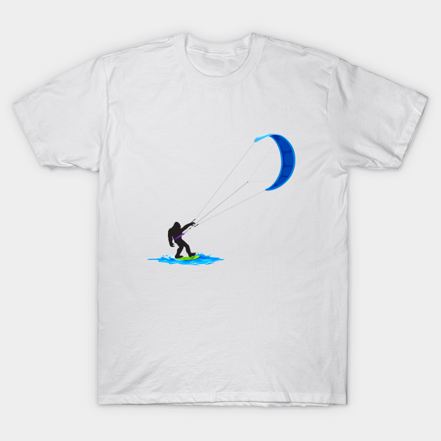Kitesurfing - Kitesurfing Bigfoot T-shirt, Hoodie, SweatShirt, Long Sleeve