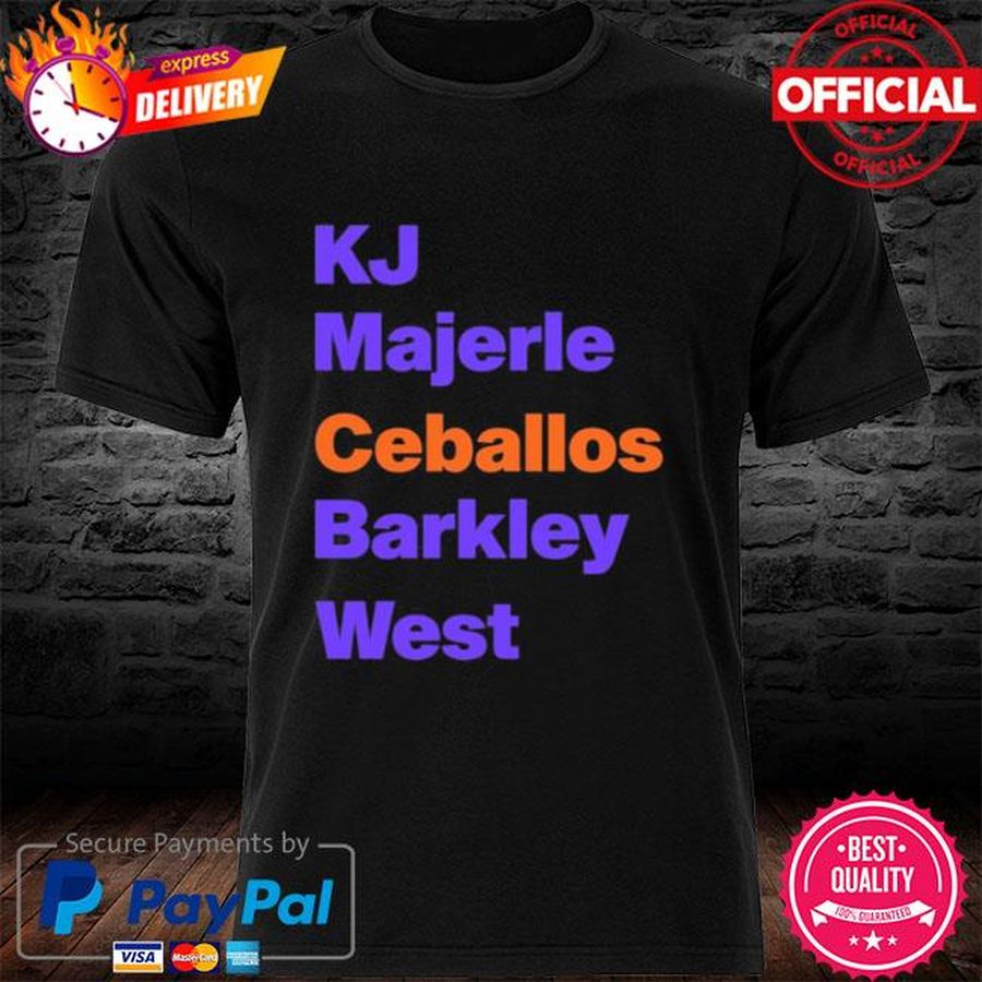 Kj Majerle Ceballos Barkley West Shirt
